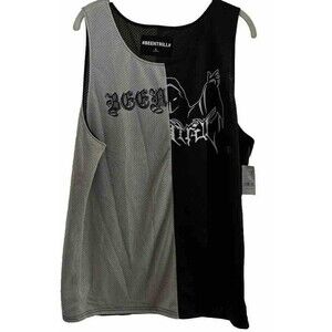 Been Trill #BEENTRILL Large Black/White Basketball Jersey Grim Reaper Mens 0001